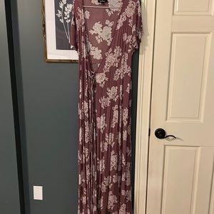 Wrap around dress